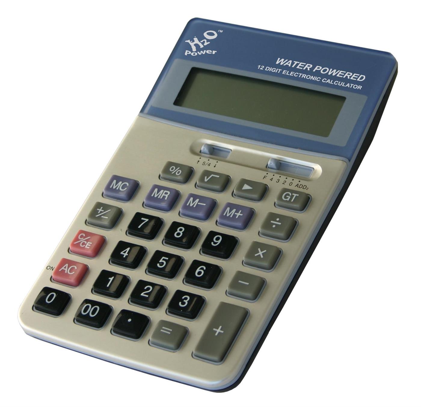 111468   Kalkulator Desktop H2O Energi fra vann
